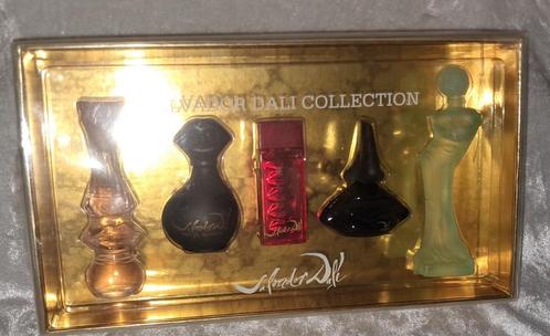 Luxe parfum miniaturen set van Salvador dali, Verzamelen, Parfumverzamelingen, Zo goed als nieuw, Miniatuur, Gevuld, Ophalen of Verzenden
