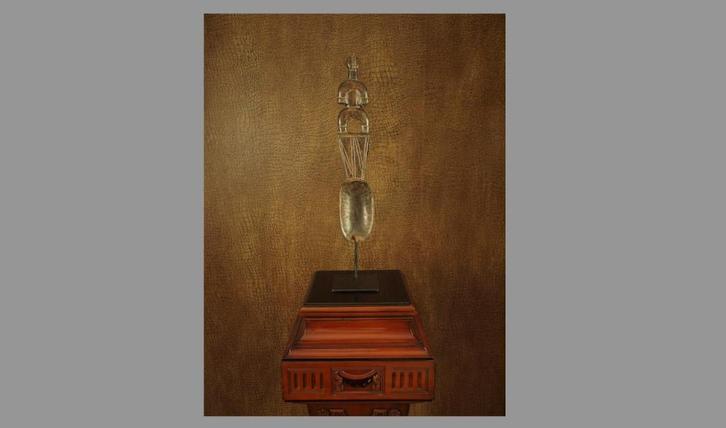 Div Afrika oa Namji lepel, Kameroen (120827-15), Antiek en Kunst, Kunst | Niet-Westerse kunst, Ophalen of Verzenden