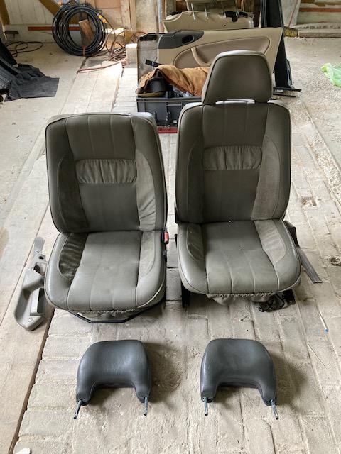Volvo 960 voorstoelen alcantara/leer, Auto diversen, Auto-accessoires, Ophalen