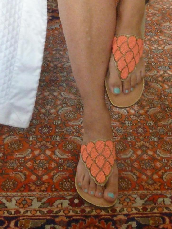 Bull Boxer aparte teen slippers, strand slippers, koraalrood, Kleding | Dames, Schoenen, Nieuw, Slippers, Oranje, Verzenden