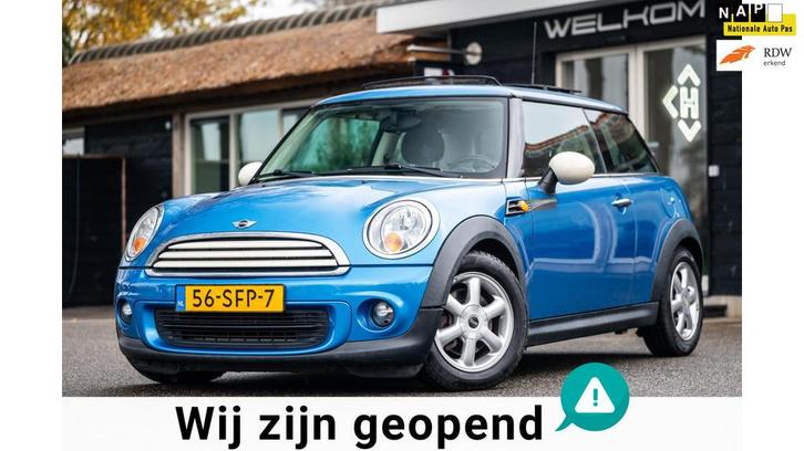Mini Mini Mini One 1.6 MINIMALIST Business Line|Panoramadak|, Auto's, Mini, Bedrijf, Te koop, One, ABS, Airbags, Airconditioning