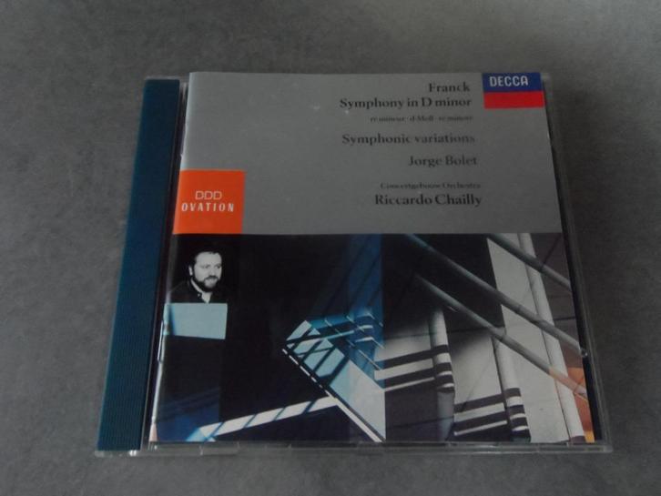 Franck, Jorge Bolet, COA Chailly / Symphony In D Minor - CD, Cd's en Dvd's, Cd's | Klassiek, Gebruikt, Overige typen, Romantiek