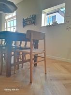 Japandi stoelen jysk 4 stuks, Ophalen, 90 cm, Eenpersoons, Zo goed als nieuw