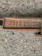 Vintage EBA Kettingtakel 3000 LB voor  200 liter vaten, Ophalen