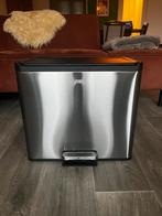 Prullenbak 3 vakken., 40 liter of meer, Ophalen, Zo goed als nieuw, Minder dan 50 cm