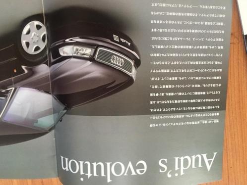 Audi V8 of A8 e/o S8 fraaie brochure/auto folder '90 - '16, Boeken, Auto's | Folders en Tijdschriften, Zo goed als nieuw, Audi