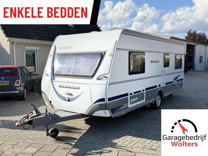 Dethleffs beduin 540 mover voortent vloerverwarming, Caravans en Kamperen, Caravans, Bedrijf, tot en met 4, 1000 - 1250 kg, Rondzit
