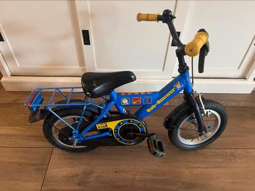 Blauwe Bob de Bouwer fiets 12,5 inch beschikbaar voor biedingen