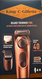 King C. Gillette Baardtrimmer Pro - Nieuw!, Ophalen of Verzenden, Nieuw, Gehele gezicht