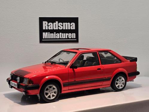 Ford Escort mk3 RS1600i - Rood - 1:18 Sun Star, Hobby en Vrije tijd, Modelauto's | 1:18, Zo goed als nieuw, Auto, Sun Star, Ophalen of Verzenden