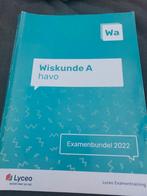 Lyceo examenbundel wiskunde a, Ophalen of Verzenden, Zo goed als nieuw