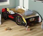 2 peuterbedjes formule 1 racebed tweeling kamer, Ophalen of Verzenden, Zo goed als nieuw, Lattenbodem, Minder dan 140 cm
