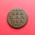 Duit Zeeland 1762 Zeelandia Luctor et Emergo Middelburg.., Ophalen of Verzenden, Vóór koninkrijk, Overige waardes, Losse munt