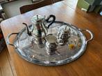 Prachtige Christofle Paris Albi Set met Zilveren Schaal, Antiek en Kunst, Ophalen, Zilver