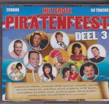 Het Grote Piratenfeest Deel 3  ( 2 cd set ) beschikbaar voor biedingen