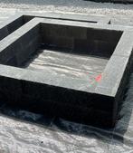 Splitrock stenen 4 stuks, Tuin en Terras, Bielzen en Borders, Ophalen of Verzenden, Zo goed als nieuw, Beton, Minder dan 100 cm