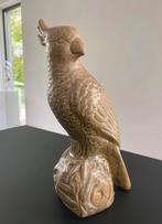 Standbeeld van een kaketoe, 32 cm hoog, Ophalen of Verzenden, Zo goed als nieuw, Mens