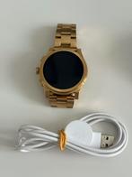 MICHAEL KORS Grayson Gold-Tone Smartwatch heren, Ophalen of Verzenden, Afstand, Gebruikt, Android