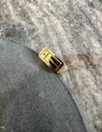 14k Gouden Zegelring, Sieraden, Tassen en Uiterlijk, Ringen, Ophalen of Verzenden, 20 of groter, Goud, Heer
