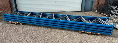 Jungheinrich Palletstelling l Gebruikt l 6500x1100 l Netjes, Zakelijke goederen, Kantoor en Winkelinrichting | Magazijn, Stelling en Opslag