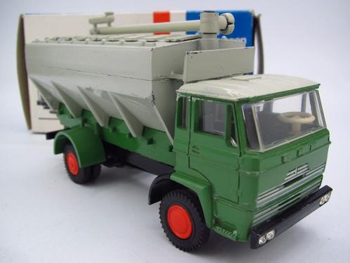 Lion car - DAF 1600 Vijzelwagen in doos 1:50, Hobby en Vrije tijd, Modelauto's | 1:50, Zo goed als nieuw, Bus of Vrachtwagen, Lion Toys