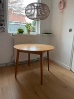 Vintage Ronde Eettafel 100cm - Opknapper, Huis en Inrichting, Tafels | Eettafels, Ophalen, Gebruikt, 100 tot 150 cm, Rond