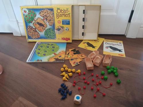 HABA Boomgaard, Hobby en Vrije tijd, Gezelschapsspellen | Bordspellen, Gebruikt, Ophalen of Verzenden