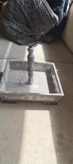 Etagere grijs grijze etagere, Ophalen, Zo goed als nieuw