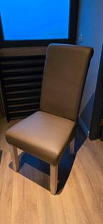 GRATIS: Set van 4 Eetkamerstoelen, Ophalen, Gebruikt, Bruin, Vier