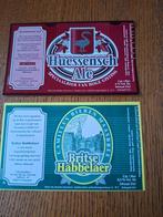 2 x 3 Horne bier etiket, ongebruikt, Ophalen of Verzenden, Nieuw, Overige typen, Overige merken