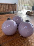 3 grote keramieken kerstballen van Drescher, NIEUW, Ophalen of Verzenden, Nieuw