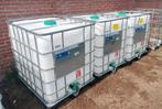 Ibc regentank water tank vaten hout opslag sfeer licht, Tuin en Terras, Regentonnen, 150 liter of meer, Ophalen, Zo goed als nieuw