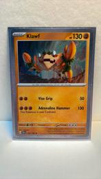 Klawf 122/198 scarlet & violet holo pokemon kaart, Ophalen of Verzenden, Nieuw, Boosterbox