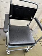 Verrijdbare postoel met emmer, Ophalen, Gebruikt, Duwrolstoel