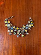 Otazu AB Kristal Choker Vintage Statement Ketting, Sieraden, Tassen en Uiterlijk, Kettingen, Ophalen of Verzenden, Zo goed als nieuw