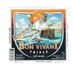 Bieretiket Bon VivanT  Triple 75 cl  8,5% alc.vol, Verzamelen, Biermerken, Ophalen of Verzenden, Nieuw, Overige typen, Overige merken