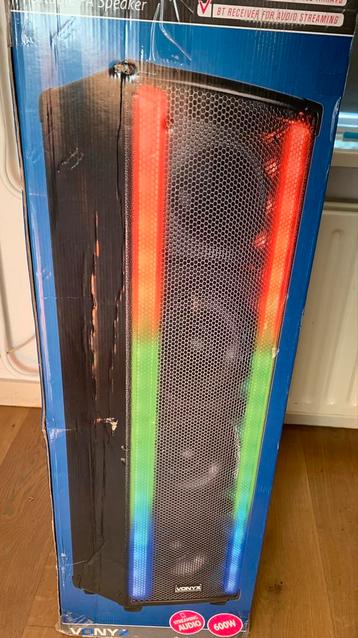 Vonyx LM80 Lightmotion Bluetooth speaker NIEUW beschikbaar voor biedingen