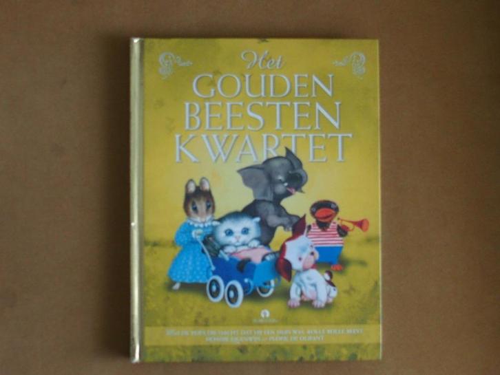 Het Gouden Beesten Kwartet - Vehalenboek, Boeken, Kinderboeken | Kleuters, Zo goed als nieuw, Fictie algemeen, 4 jaar, Gouden boekje