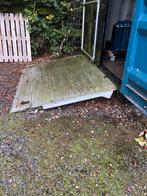 Aluminium oprijplaat container., Ophalen, Gebruikt