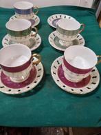 kop en schotels vintage parelmoer, Huis en Inrichting, Keuken | Servies, Ophalen of Verzenden, 'T Olde Gre-j, Info@toldegrej.nl