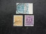 Duitse Rijk serie 274-276 Gestempeld,( aanbieding ), Ophalen of Verzenden, Overige periodes, Gestempeld