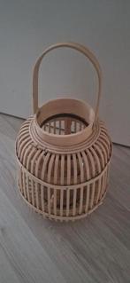 Van hout lantaarn/wachinelichthouder nieuw, Ophalen of Verzenden, Nieuw, Hout, Minder dan 25 cm