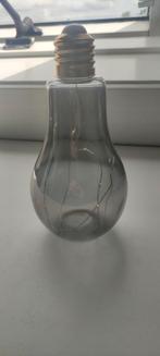Decoratieve Lamp in de vorm van een gloeilamp, Gebruikt, Overige kleuren, Ophalen of Verzenden, Glas