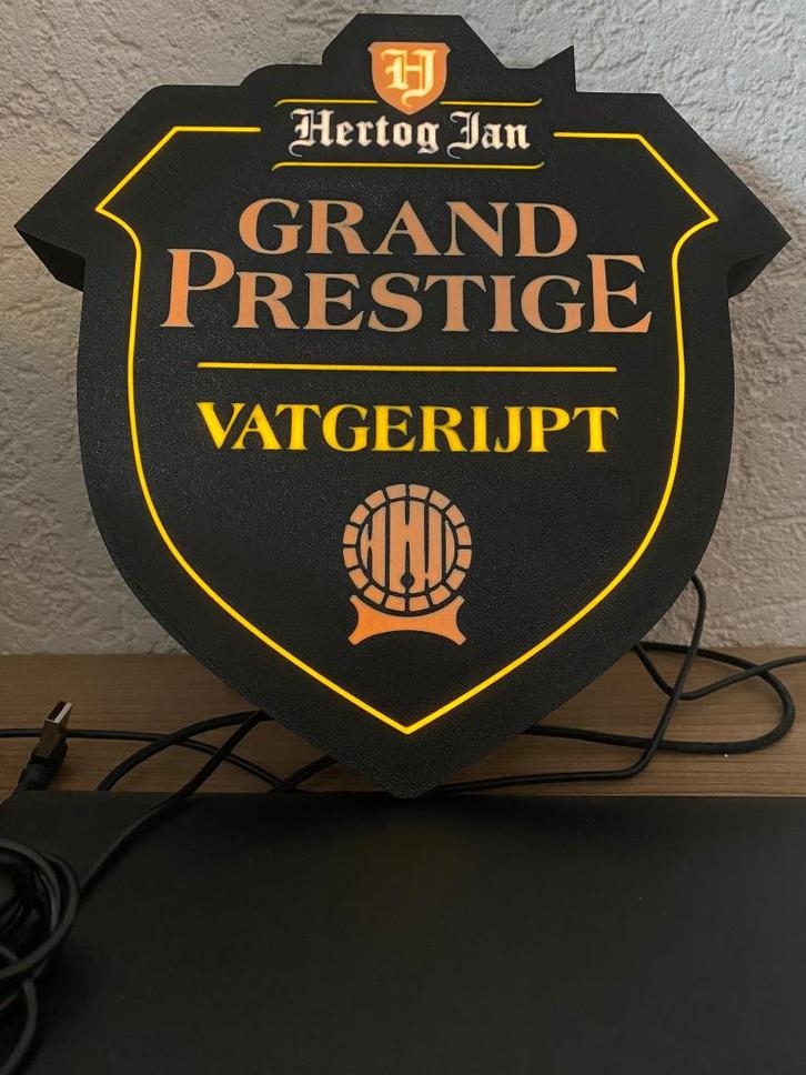 Hertog Jan lamp, Verzamelen, Merken en Reclamevoorwerpen, Nieuw, Lichtbak of (neon) lamp, Ophalen of Verzenden