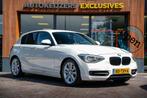 BMW 1-serie 118i Business+ Keyless Cruise Xenon Automaat! Sp, Auto's, BMW, Gebruikt, 4 cilinders, 1290 kg, Wit