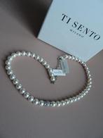 TI SENTO PARELKETTING + ZIRKONIABOL van €139,00 voor €64,00, Overige kleuren, Met strass, Nieuw, Ophalen of Verzenden