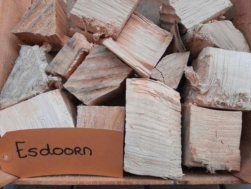 Esdoorn Chunks Rookhout voor uw kamado, bastard, Tuin en Terras, Haardhout, Blokken, Overige houtsoorten, Minder dan 3 m³, Ophalen of Verzenden