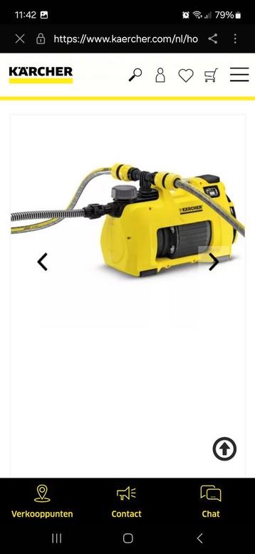 Kärcher Waterpomp  beschikbaar voor biedingen
