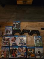 Playstation 4 veel spellen en 3 controllers, Ophalen, Met 3 controllers of meer, Slim, Gebruikt