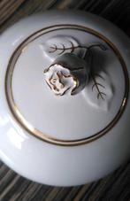 Theeservies theepot met roosje, Antiek en Kunst, Ophalen of Verzenden